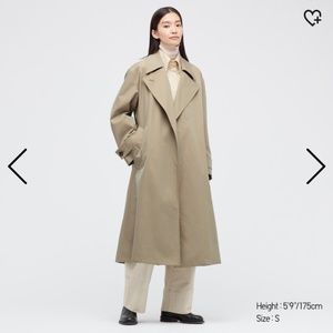 Uniqlo U Trench Coat Size XS NWT